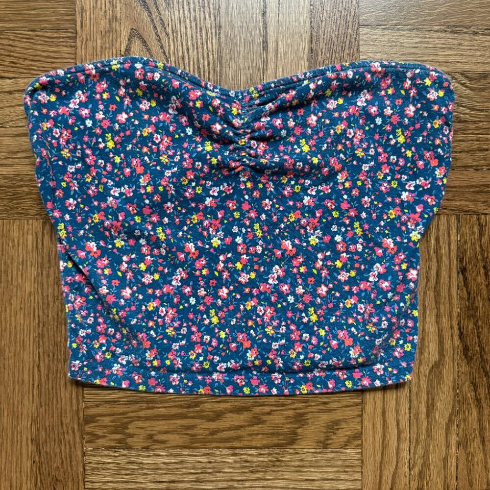 Garage Floral Tube Top